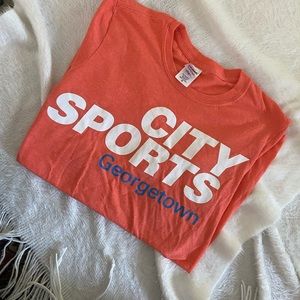 CITY SPORTS 💙 GEORGETOWN Super soft vintage tshirt size small